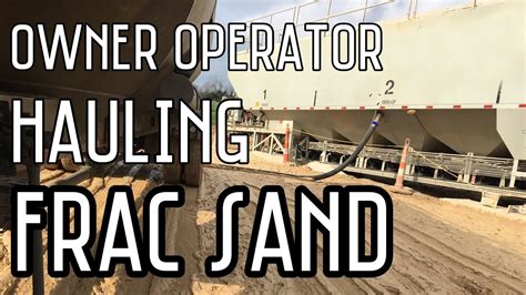 OWNER OPERATOR BE YOUR OWN BOSS 0. . Owner operator frac sand hauling jobs in texas